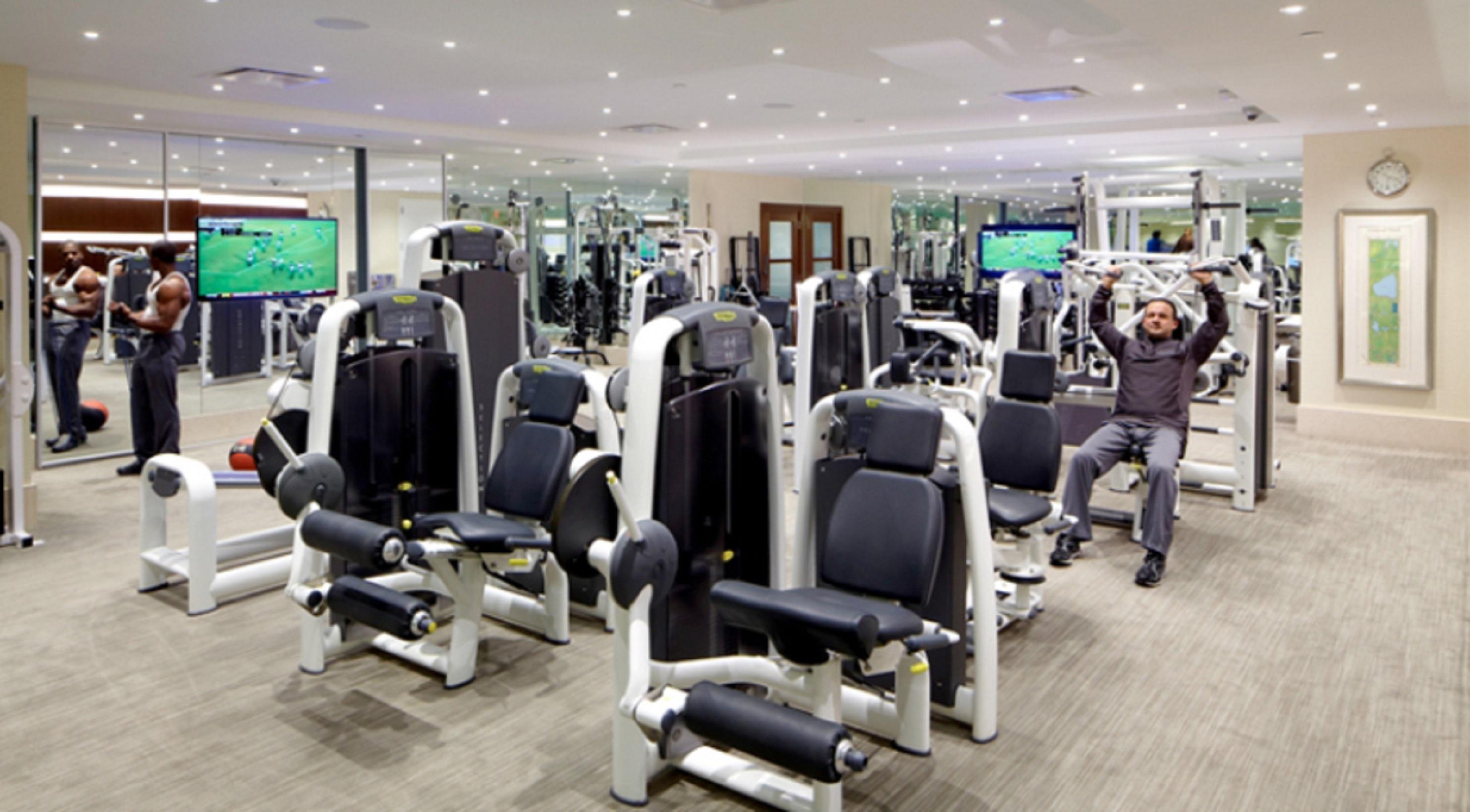 Trump International New York Ngoại thất bức ảnh The gym at the London Marriott Canary Wharf