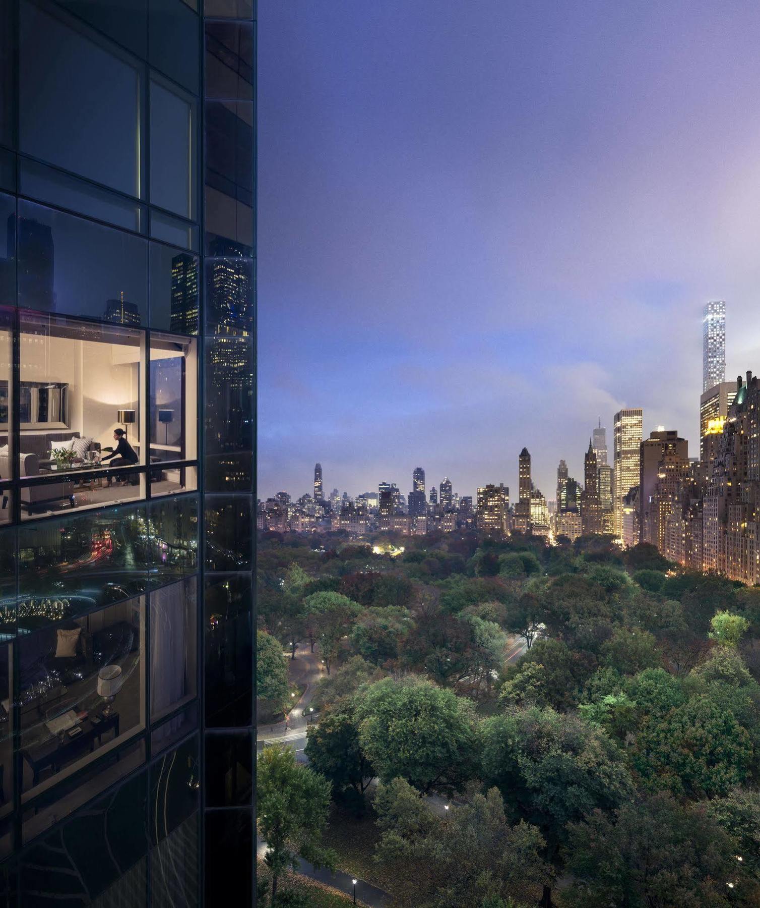 Trump International New York Ngoại thất bức ảnh View from the 22nd floor