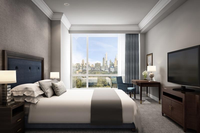 Trump International New York Ngoại thất bức ảnh A rendering of a guest room